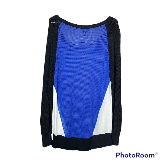 NWT Torrid Woman’s Plus Size Mesh Colorblock Sweater Size 2XL - Picture 7 of 7
